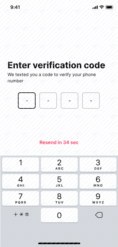 04 - Sign Up Verification