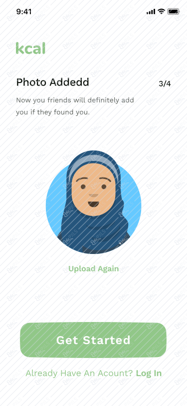 Sign Up: 03 - Photo Uploaded