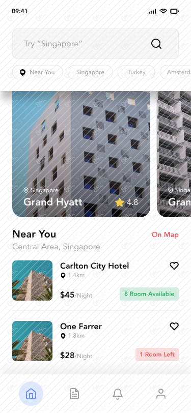 2. Homepage - Scroll