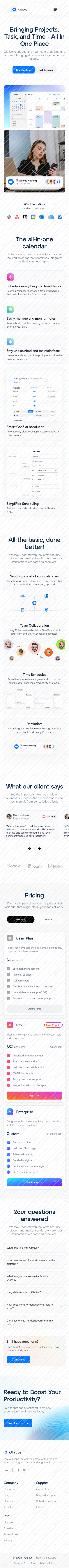 Ofative - Responsive