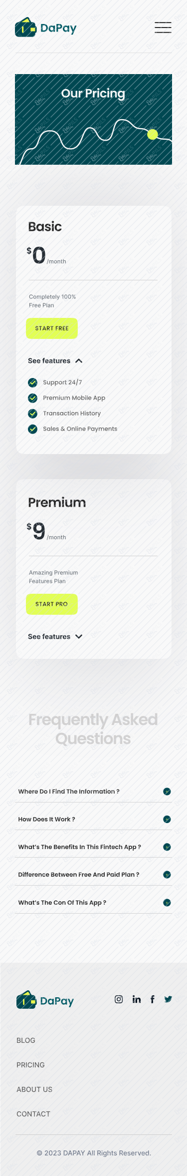 Pricing - Basic
