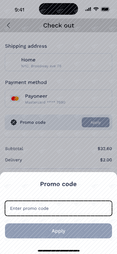 Promo code