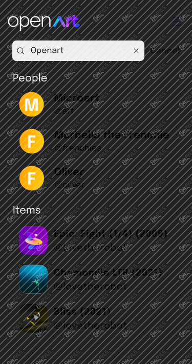 Search popup