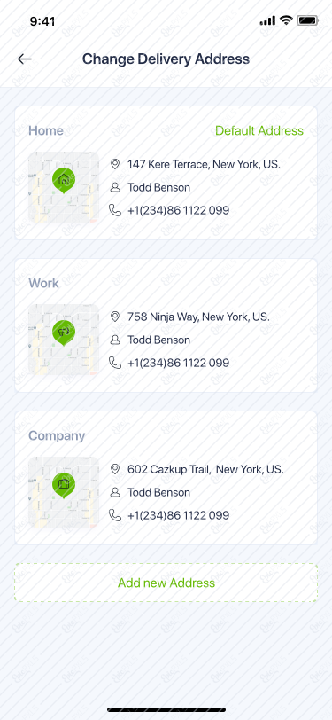 23_Change Delivery Address