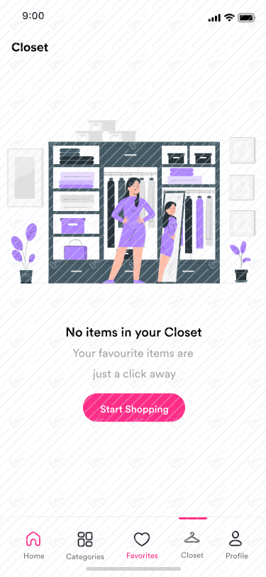 49 Empty Closet