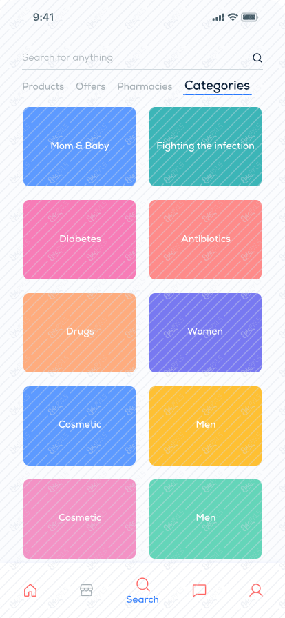 Search Categories