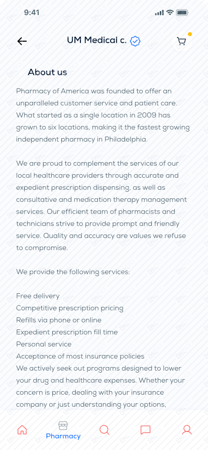 Pharmacy About us