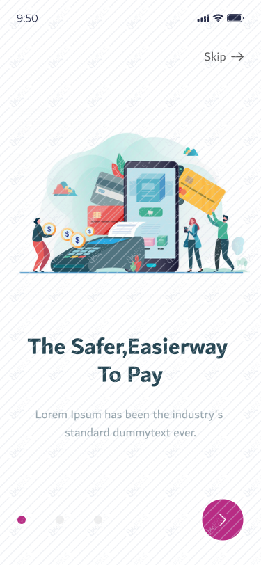 2.Walkthrough screen
