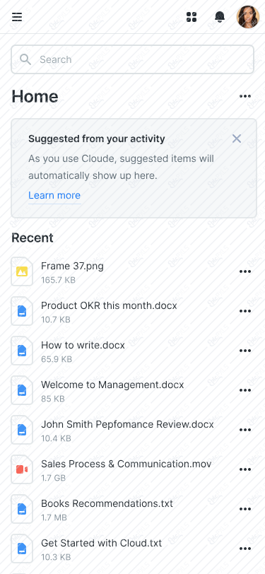 Cloud (mobile)