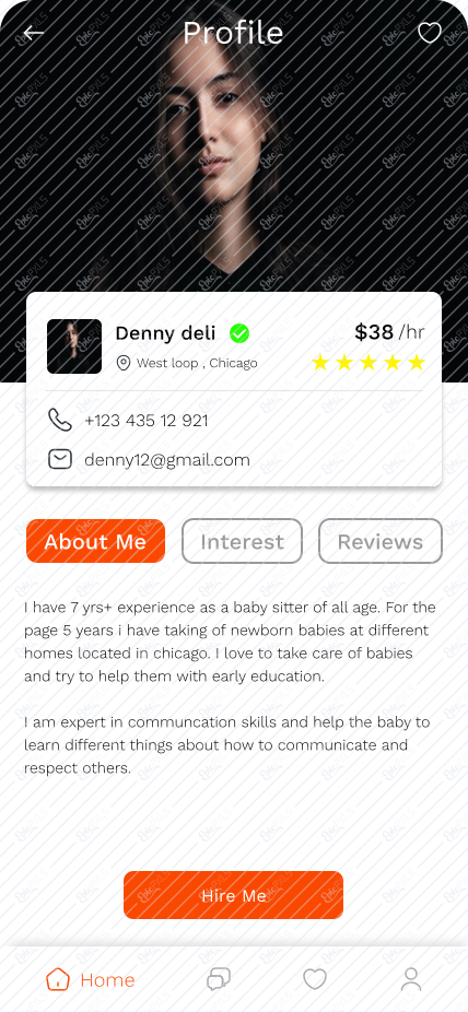 User profile