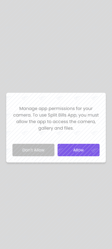 Notification - Gallery/Camera/Files