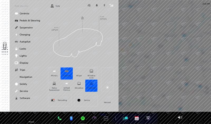 Tesla S Screen Size