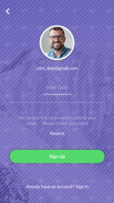 Sign Up 07