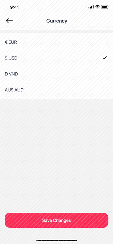 33_Settings - Currency