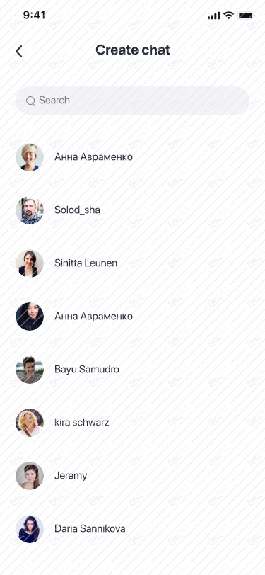 Create chat 1