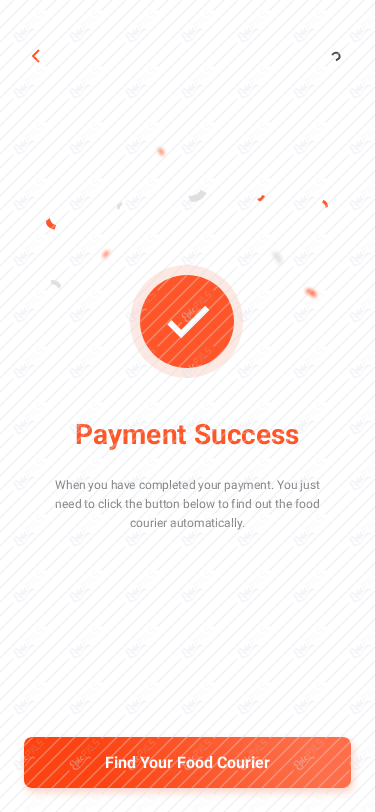 screen 5 - payment success