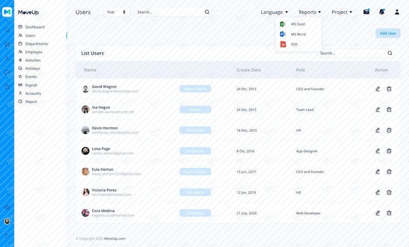 10. Users - List Users