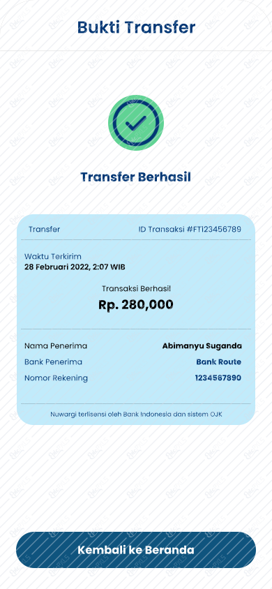 Bukti Transfer