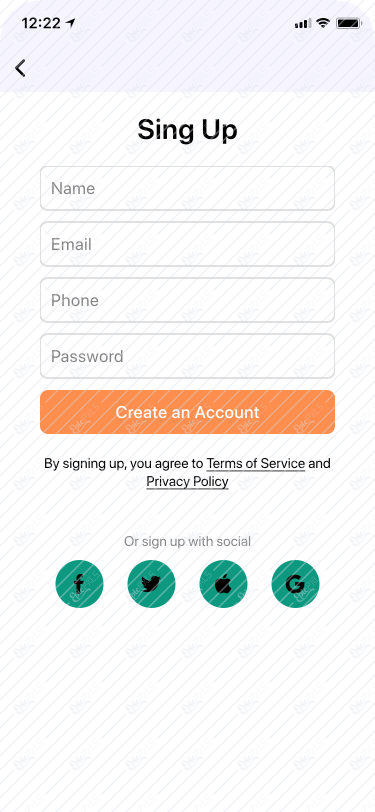 Sign Up