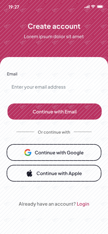 Create Acount