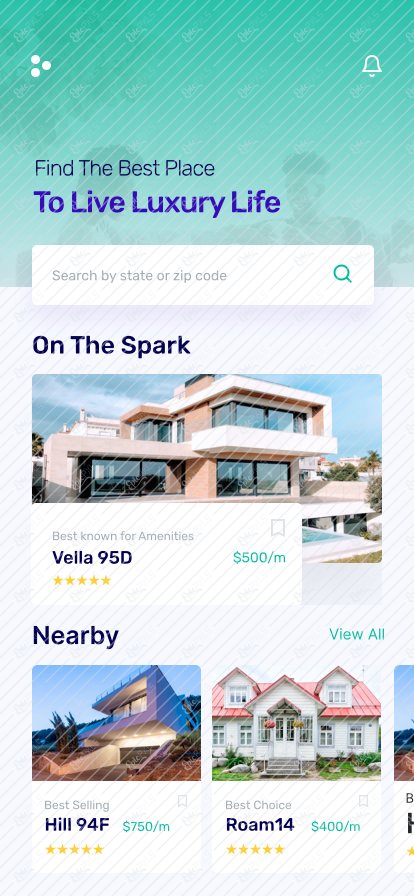 Home Dashboard Screen