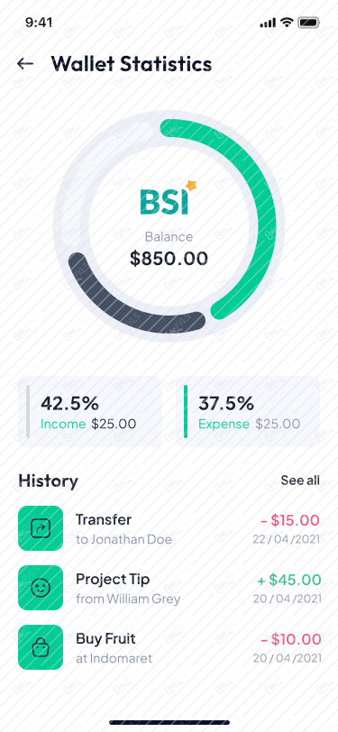 27. Wallet Statistics