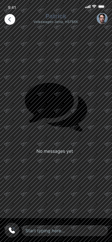 Chat empty