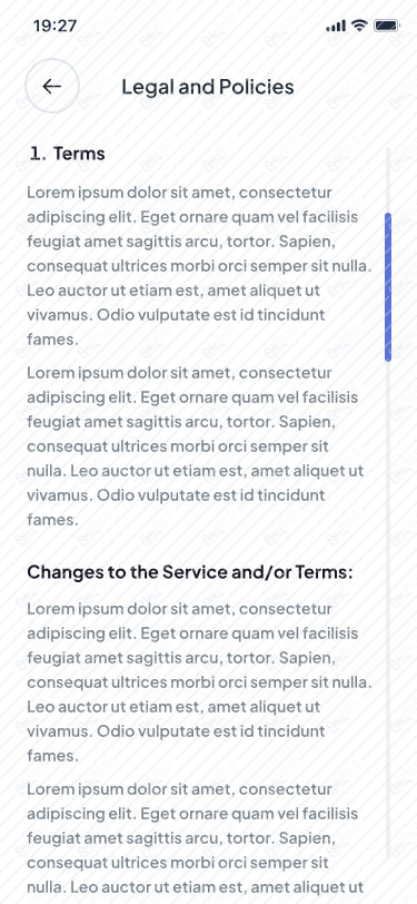 Legal and Policies