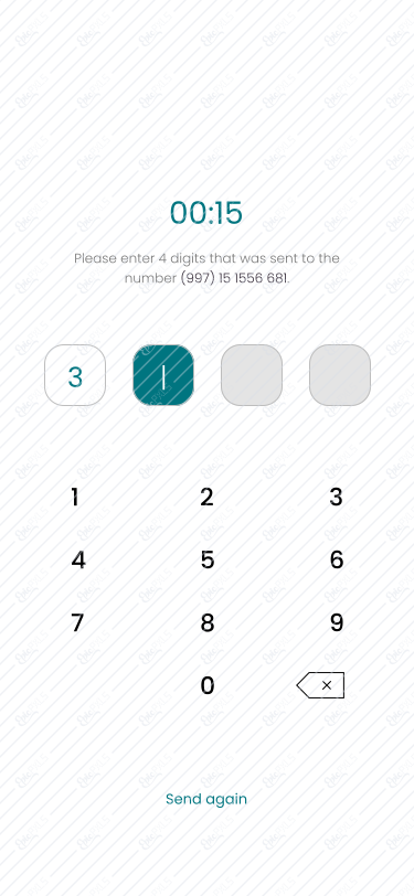 Enter code