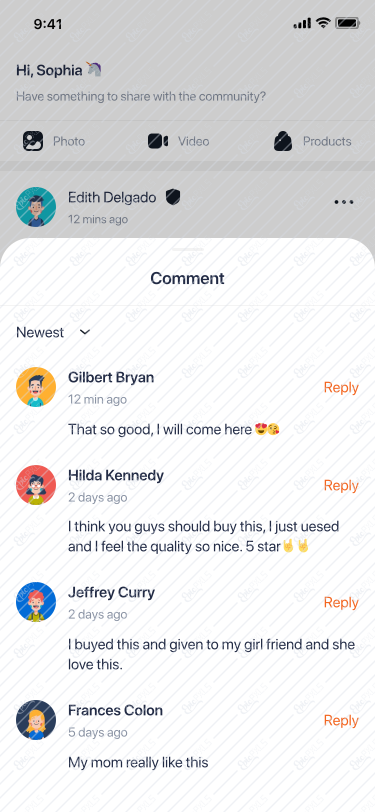 8_New Feed - Comment