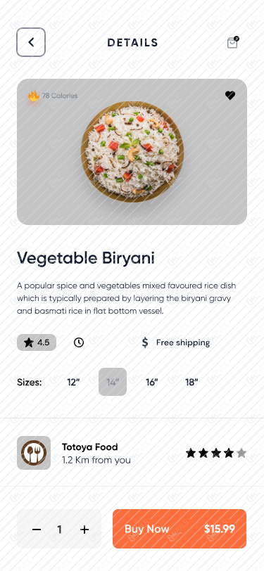 Food Details