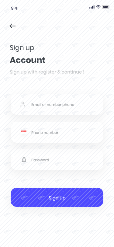 sign up
