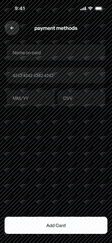 Add payment method