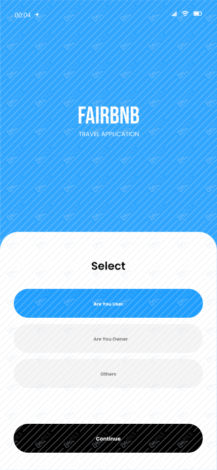 Select Who are you