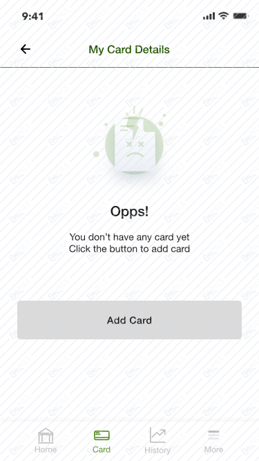 AddBank/No account