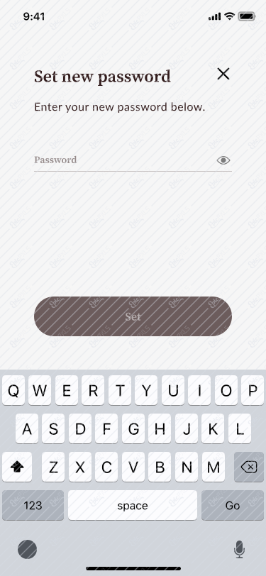 2.4 Set New Password