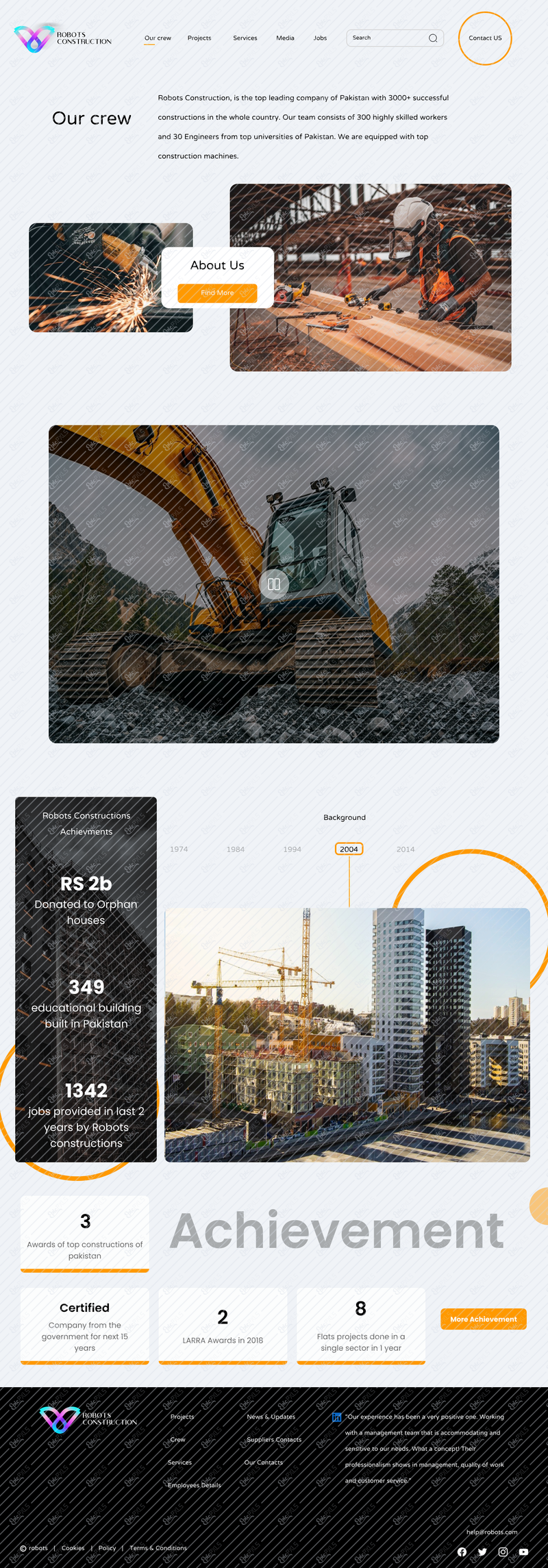 Construction company