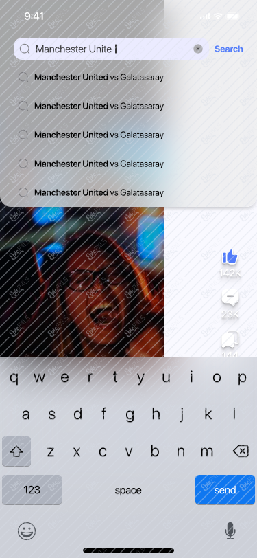 Short / Search Input