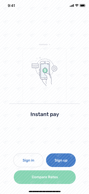 landing screen 3