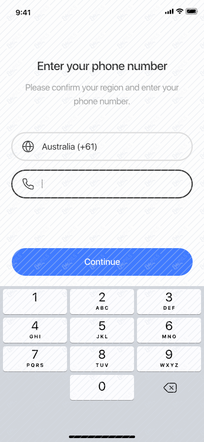Verification Phone Number
