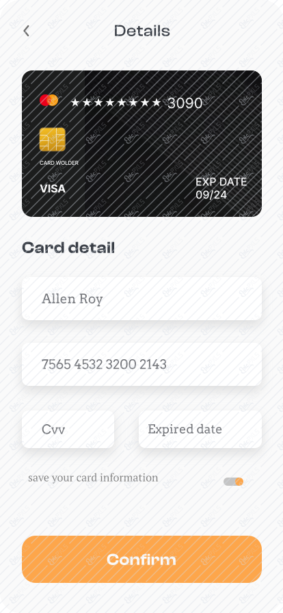 Card Details