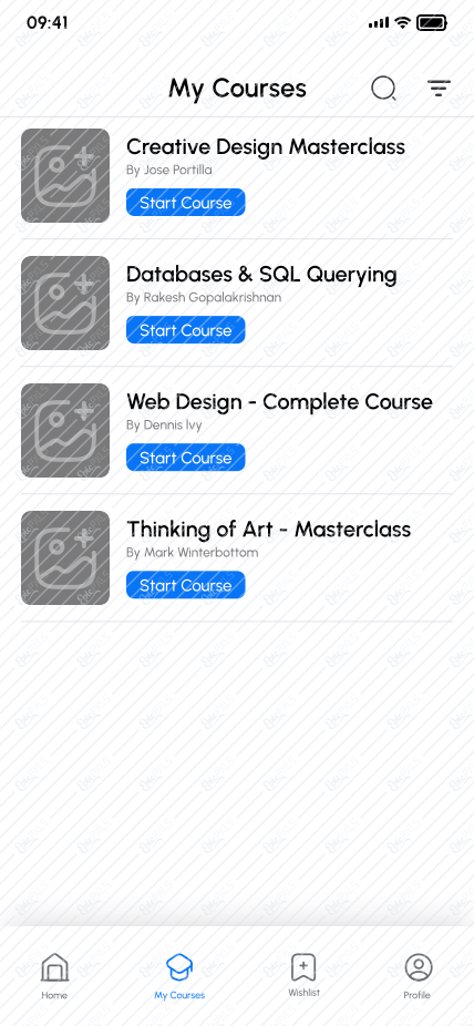 3.9 My Courses