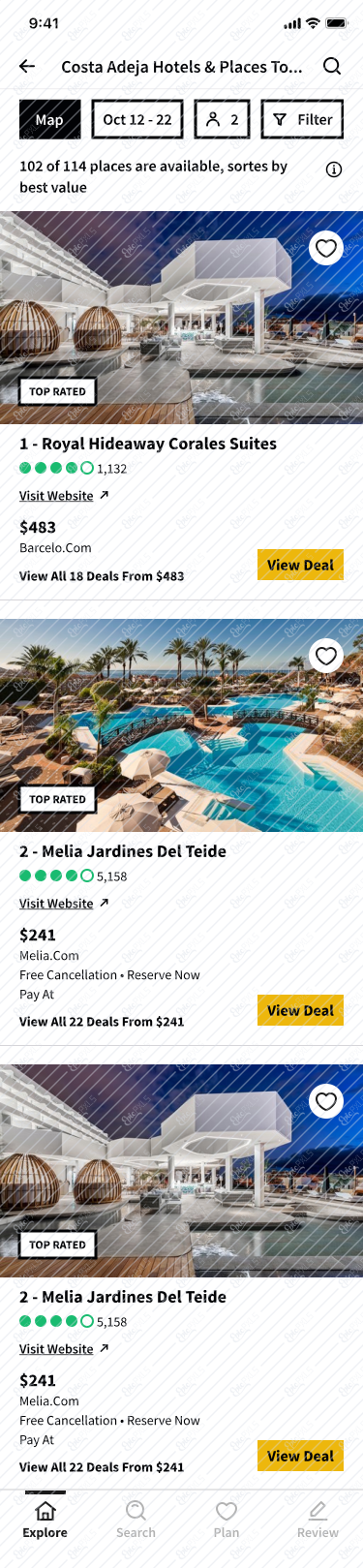 9 Hotels