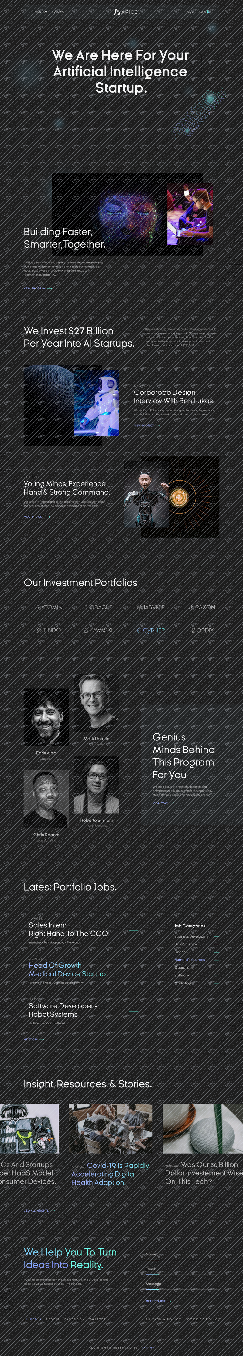 ARIES HOME PAGE