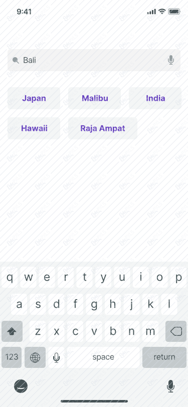 13. Search Destination