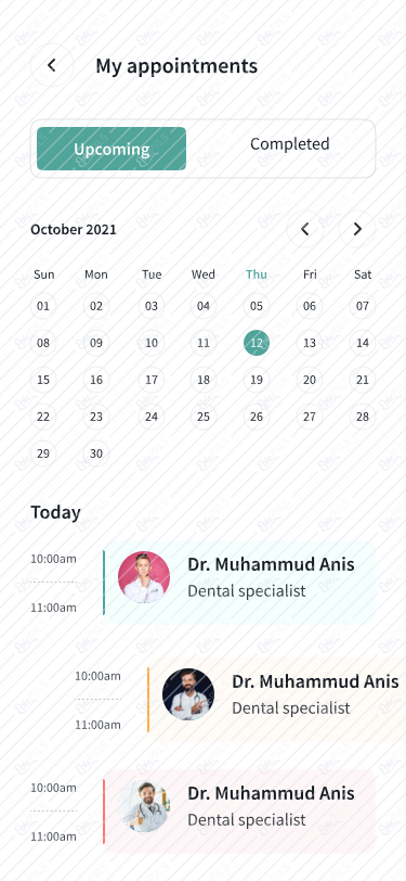 My appointments