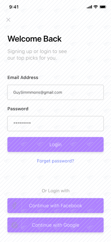 07 - Sign In Screen