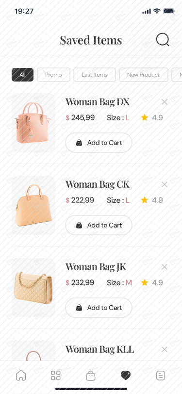 Saved Items