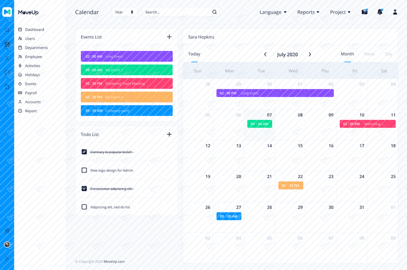 2. Calendar