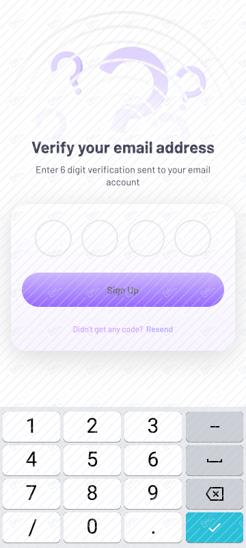 15_Sign Up_Verify Your Email Address Default